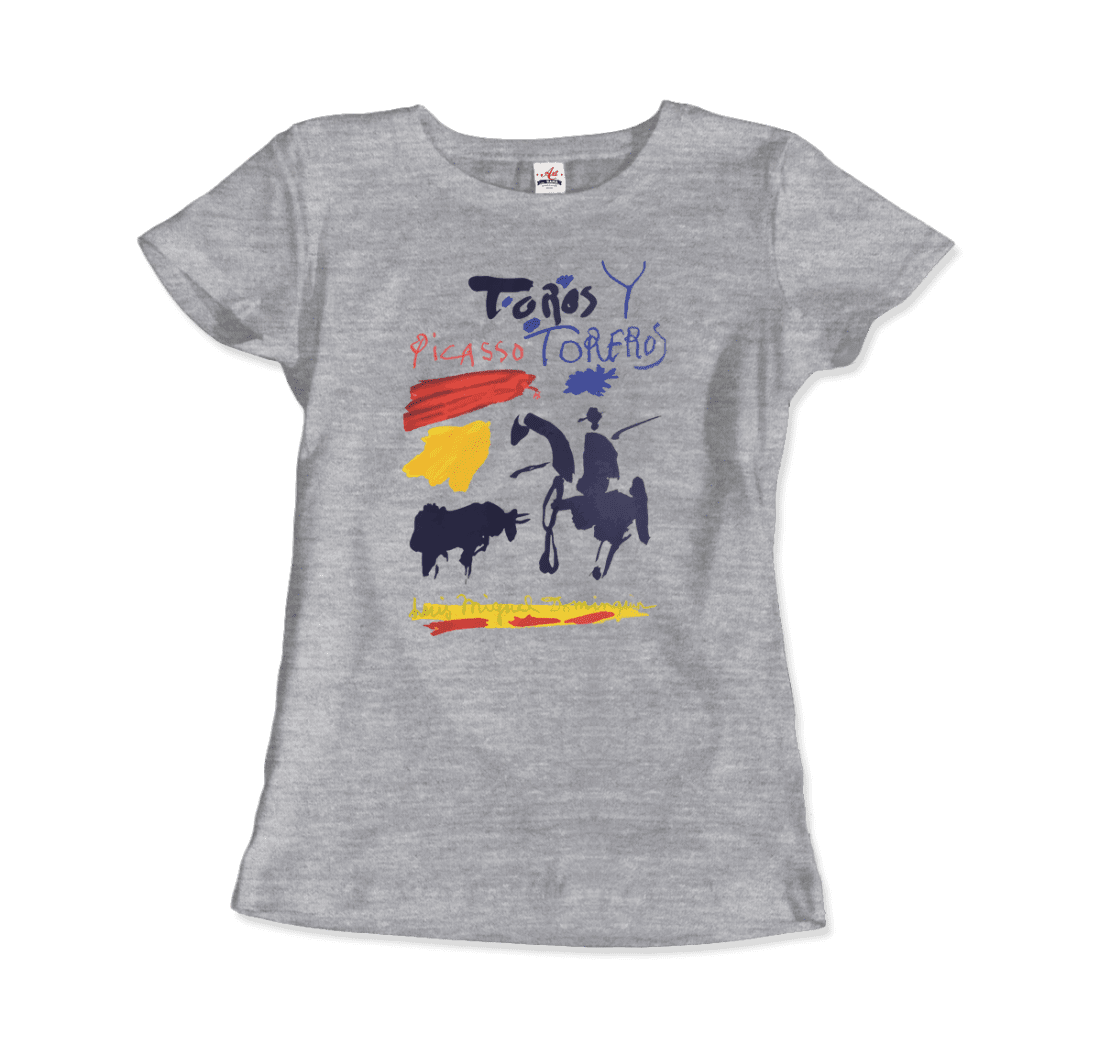 Pablo Picasso Toros y Toreros Book Cover 1961 artwork t-shirt by Art-O-Rama Shop
