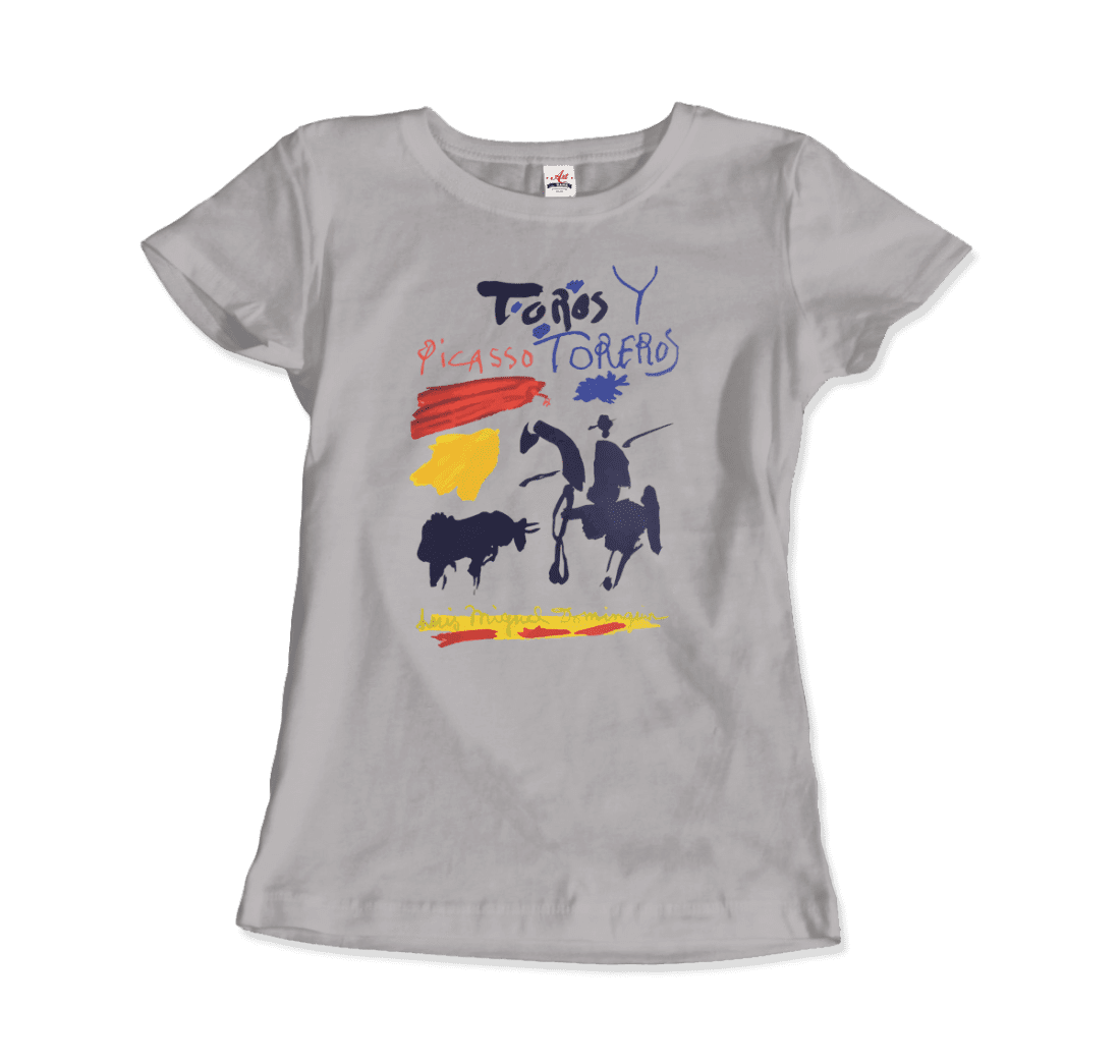 Pablo Picasso Toros y Toreros Book Cover 1961 artwork t-shirt by Art-O-Rama Shop