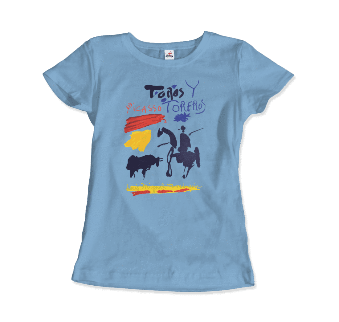 Pablo Picasso Toros y Toreros Book Cover 1961 artwork t-shirt by Art-O-Rama Shop