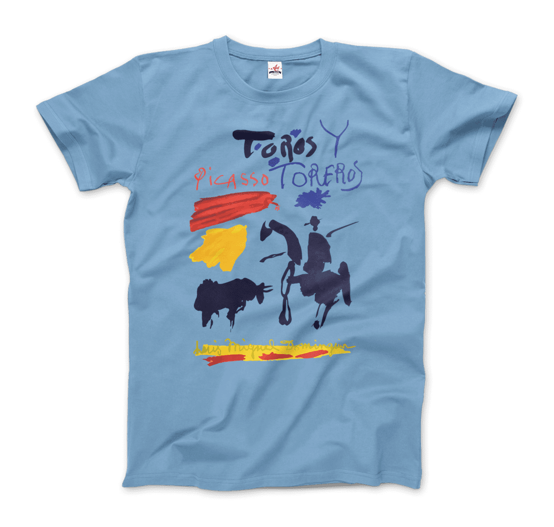 Pablo Picasso Toros y Toreros Book Cover 1961 artwork t-shirt by Art-O-Rama Shop