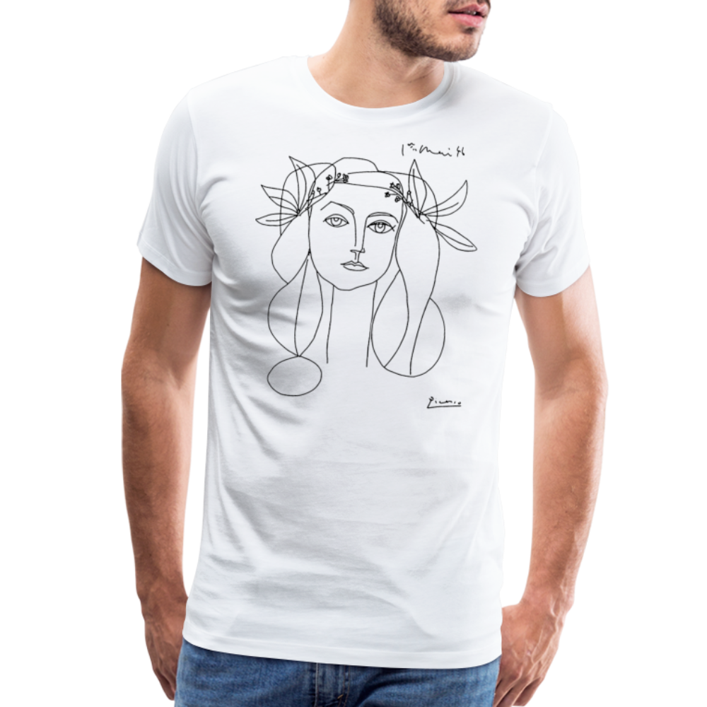 Pablo Picasso War and Peace 1952 artwork t-shirt by Art-O-Rama Shop