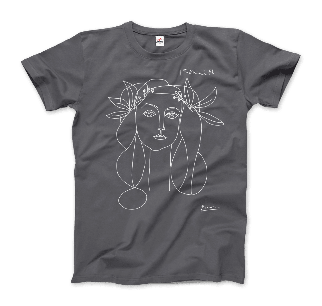 Pablo Picasso War and Peace 1952 artwork t-shirt by Art-O-Rama Shop
