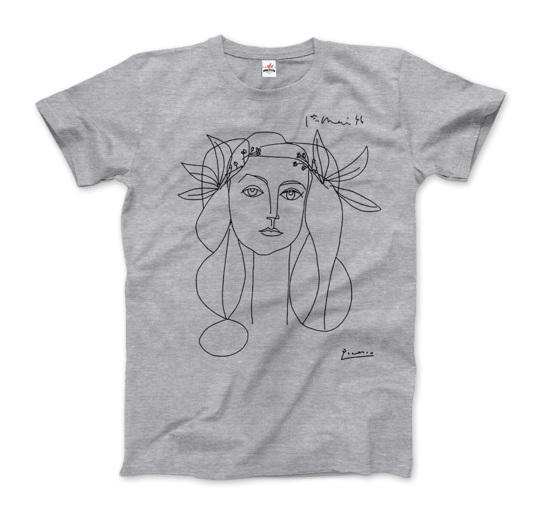 Pablo Picasso War and Peace 1952 artwork t-shirt by Art-O-Rama Shop