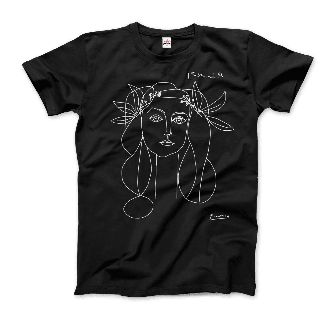 Pablo Picasso War and Peace 1952 artwork t-shirt by Art-O-Rama Shop