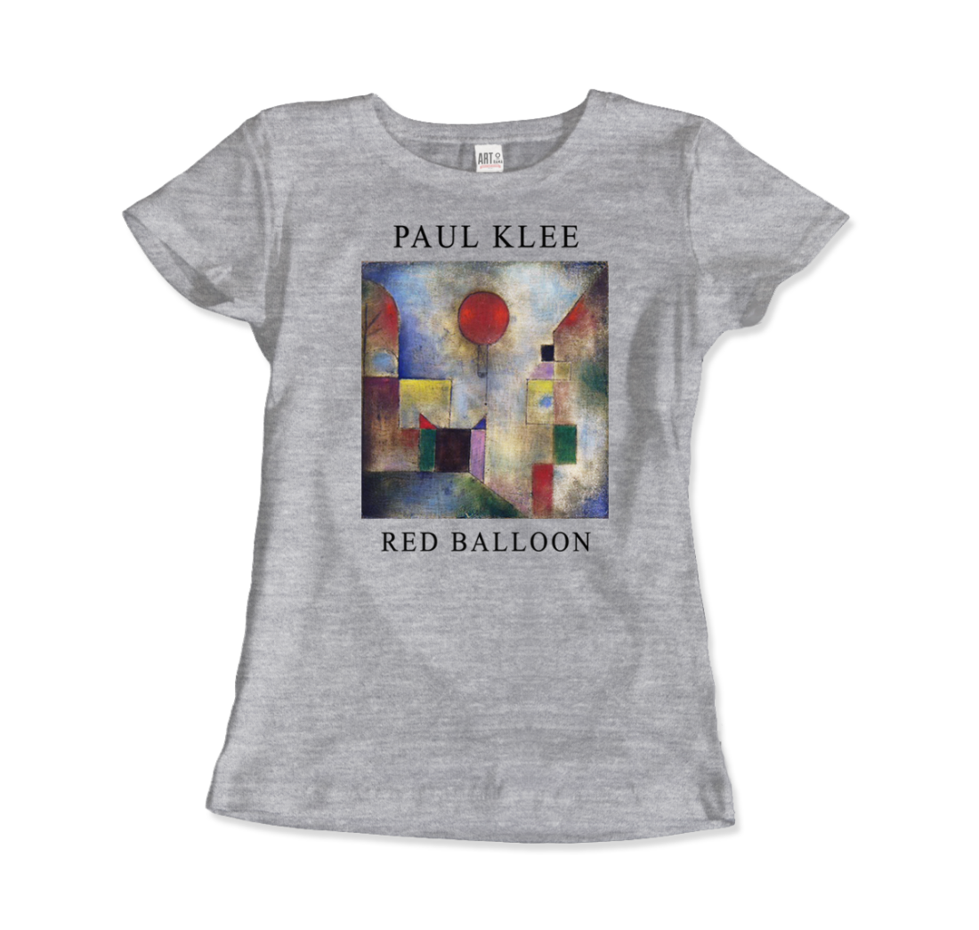Paul Klee Red Balloon, 1922 artwork t-shirt by Art-O-Rama Shop