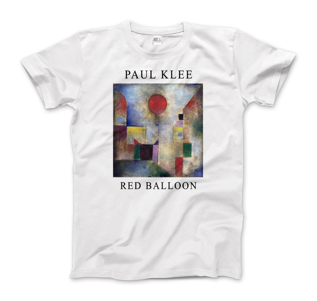 Paul Klee Red Balloon, 1922 artwork t-shirt by Art-O-Rama Shop