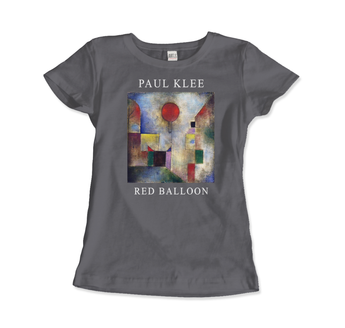 Paul Klee Red Balloon, 1922 artwork t-shirt by Art-O-Rama Shop