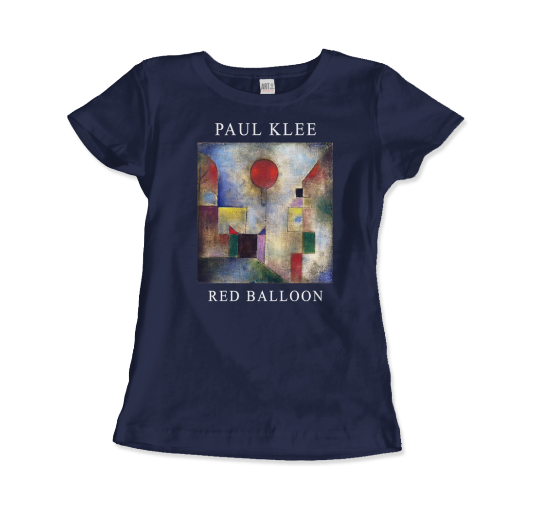 Paul Klee Red Balloon, 1922 artwork t-shirt by Art-O-Rama Shop