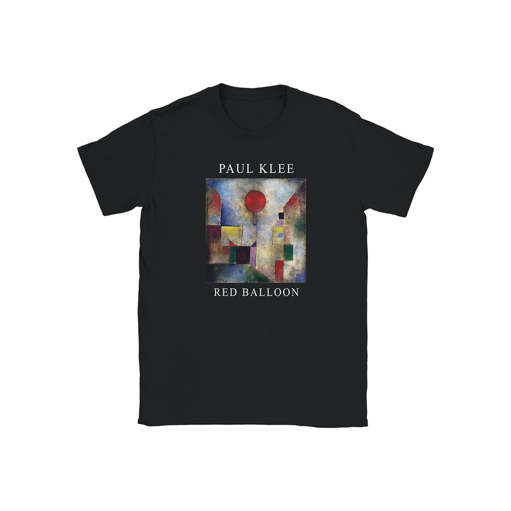 Paul Klee Red Balloon, 1922 artwork t-shirt by Art-O-Rama Shop