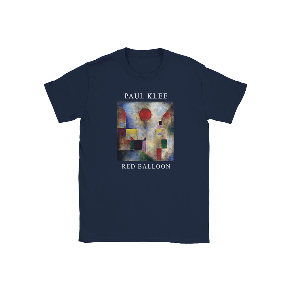 Paul Klee Red Balloon, 1922 artwork t-shirt by Art-O-Rama Shop