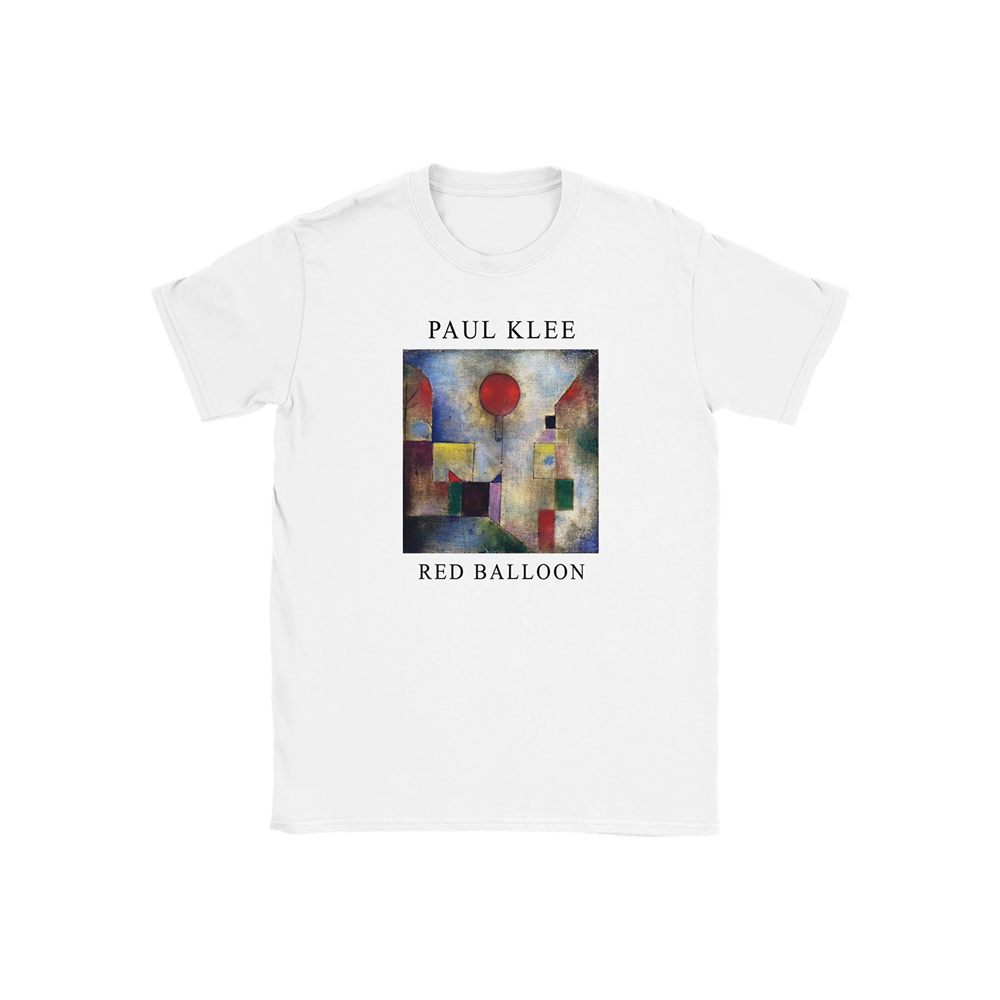 Paul Klee Red Balloon, 1922 artwork t-shirt by Art-O-Rama Shop
