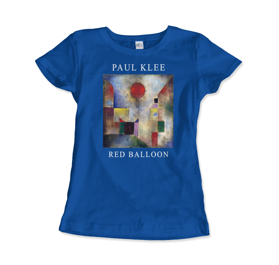 Paul Klee Red Balloon, 1922 artwork t-shirt by Art-O-Rama Shop