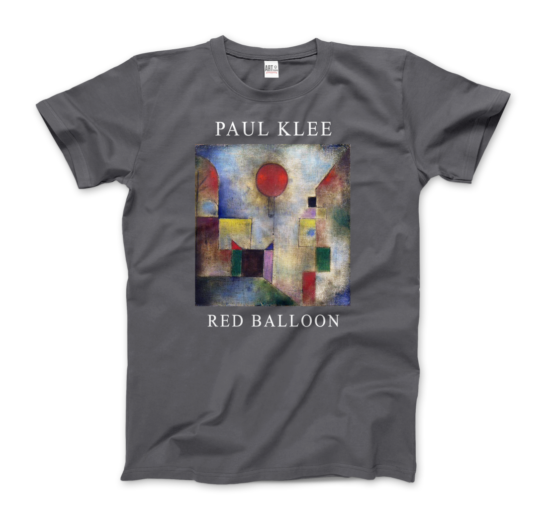 Paul Klee Red Balloon, 1922 artwork t-shirt by Art-O-Rama Shop
