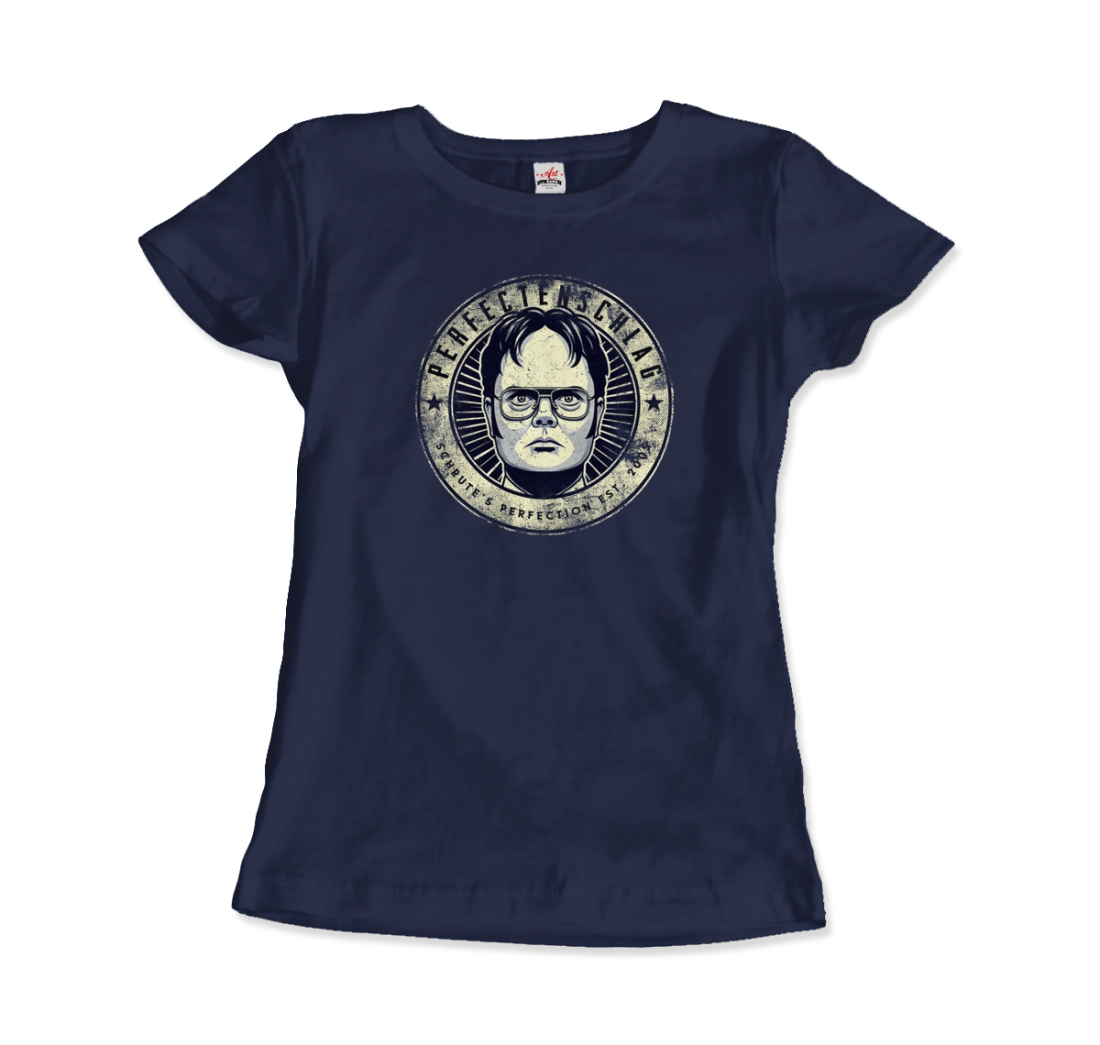 Perfectenschlag Schrute's Perfection Distressed t-shirt by Art-O-Rama Shop
