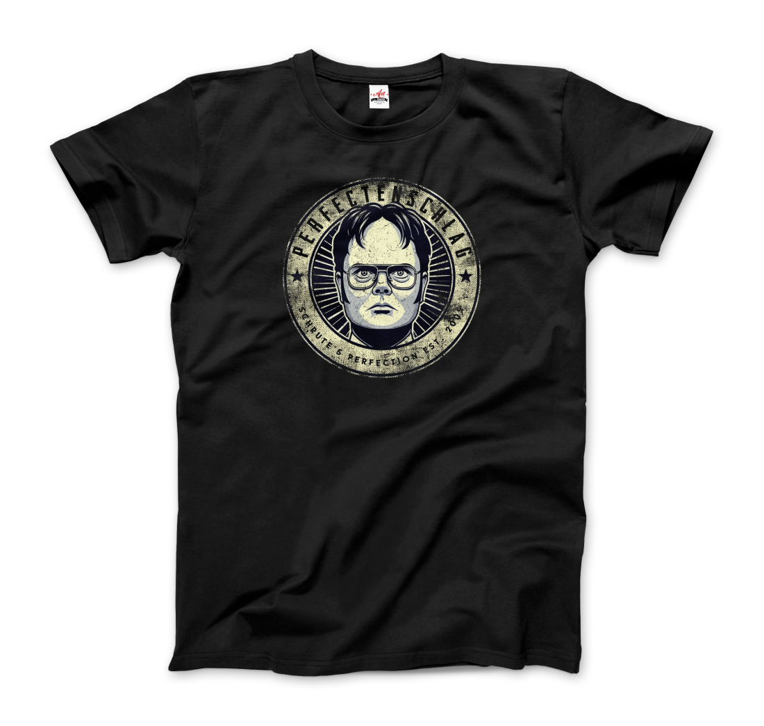 Perfectenschlag Schrute's Perfection Distressed t-shirt by Art-O-Rama Shop