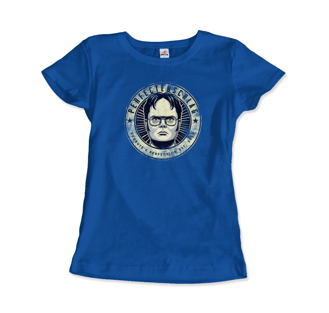 Perfectenschlag Schrute's Perfection Distressed t-shirt by Art-O-Rama Shop