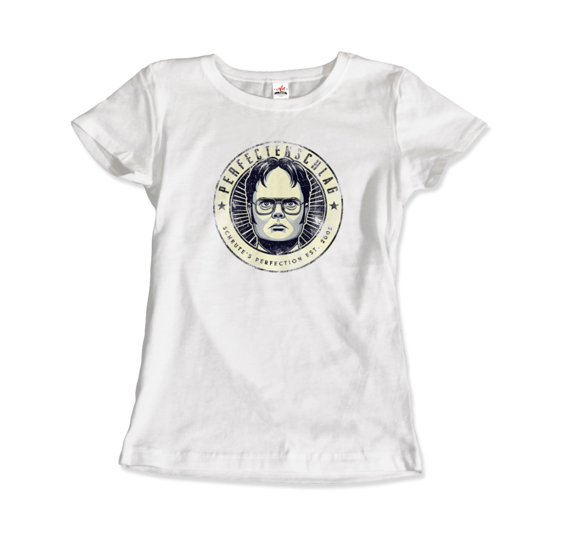 Perfectenschlag Schrute's Perfection Distressed t-shirt by Art-O-Rama Shop