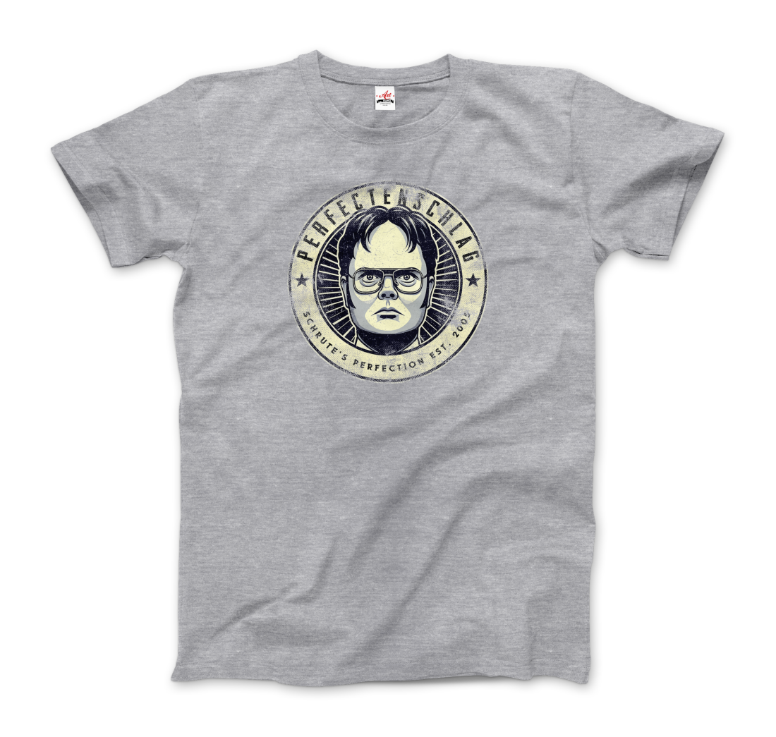 Perfectenschlag Schrute's Perfection Distressed t-shirt by Art-O-Rama Shop