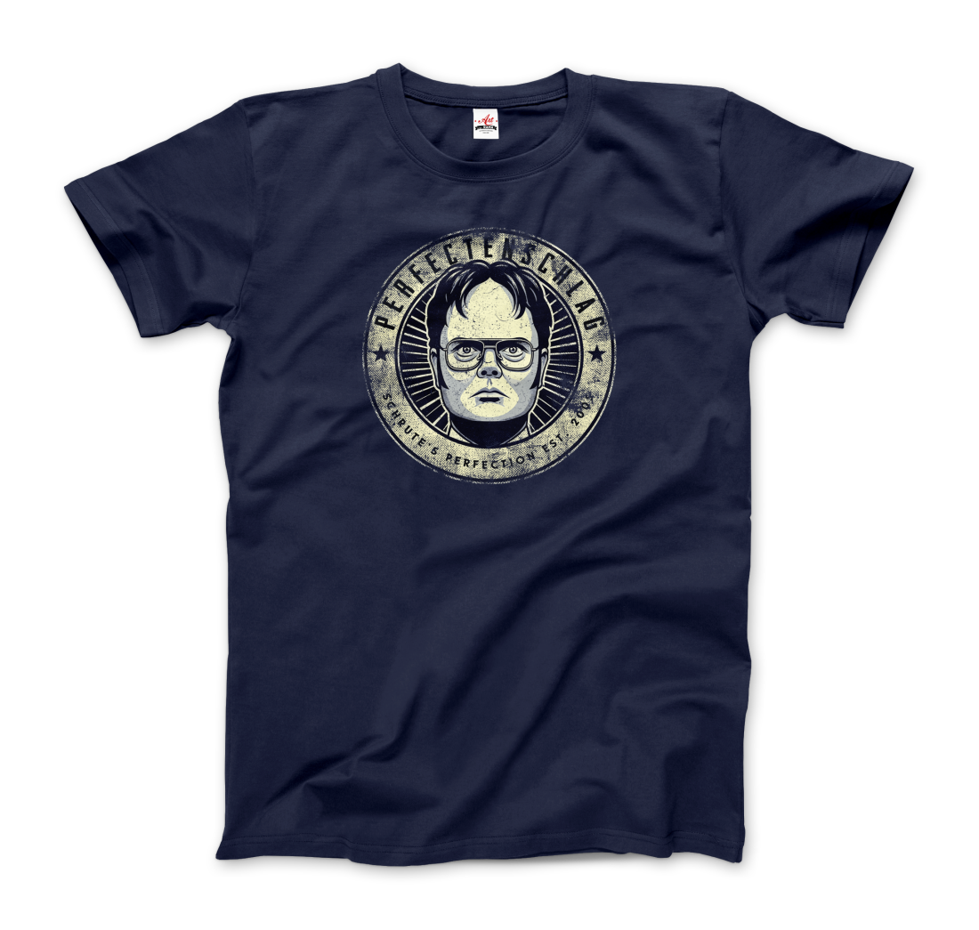 Perfectenschlag Schrute's Perfection Distressed t-shirt by Art-O-Rama Shop
