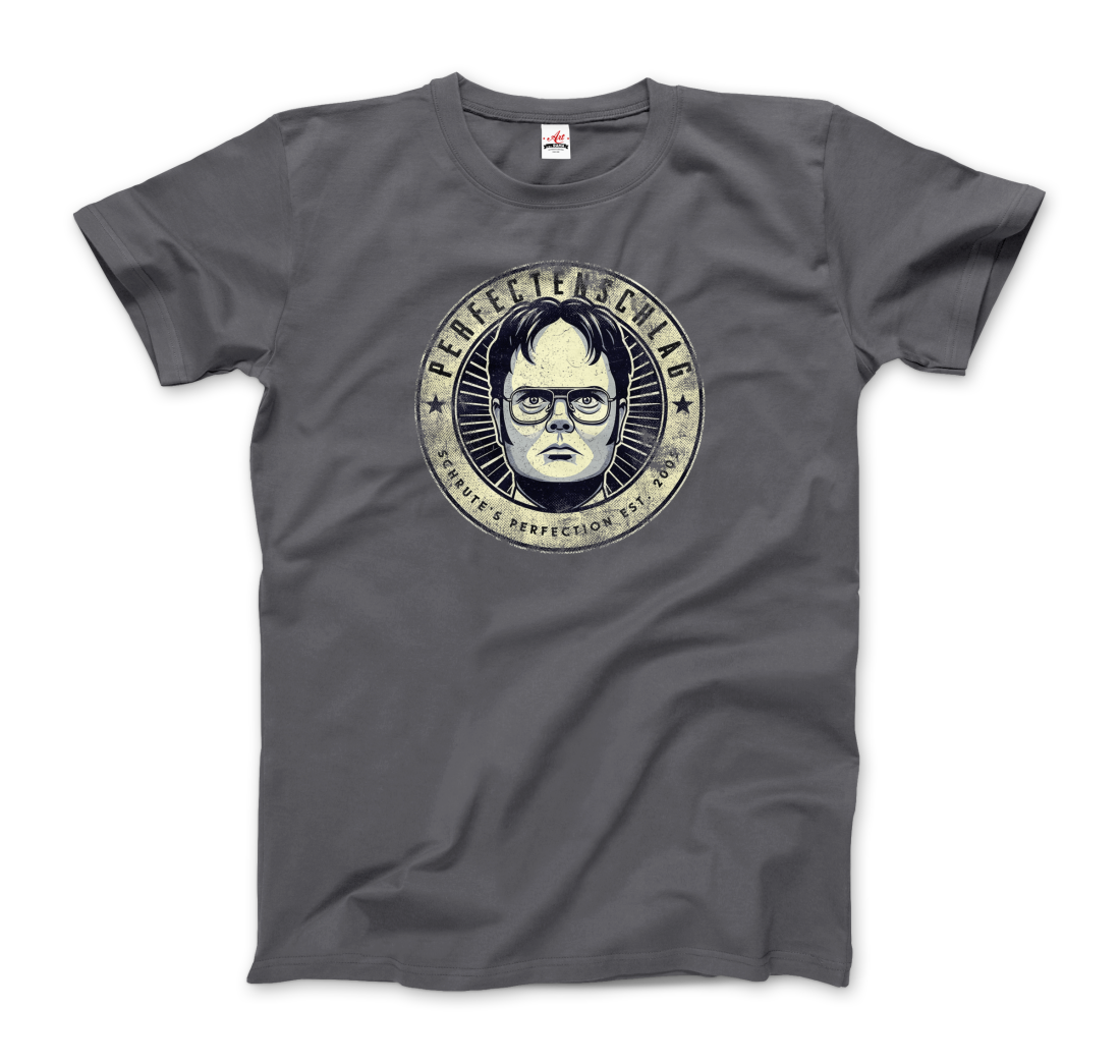 Perfectenschlag Schrute's Perfection Distressed t-shirt by Art-O-Rama Shop