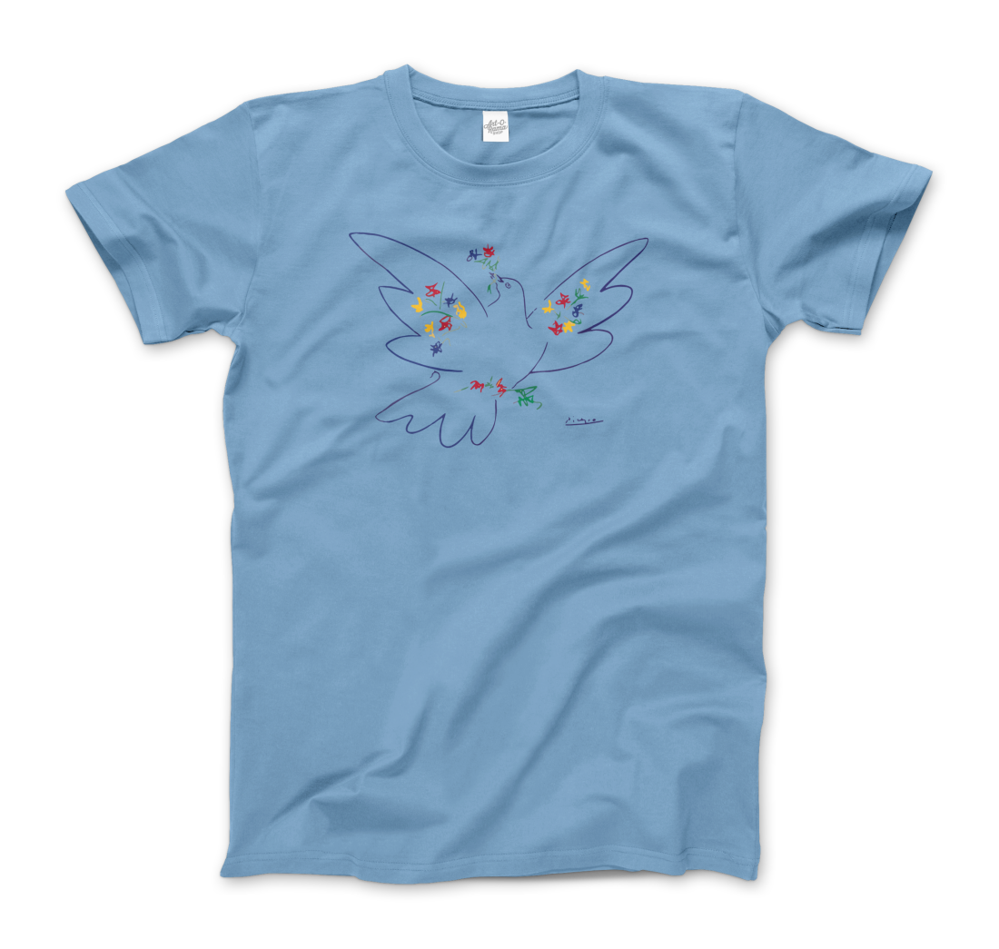 Picasso Dove of Peace artwork t-shirt by Art-O-Rama Shop