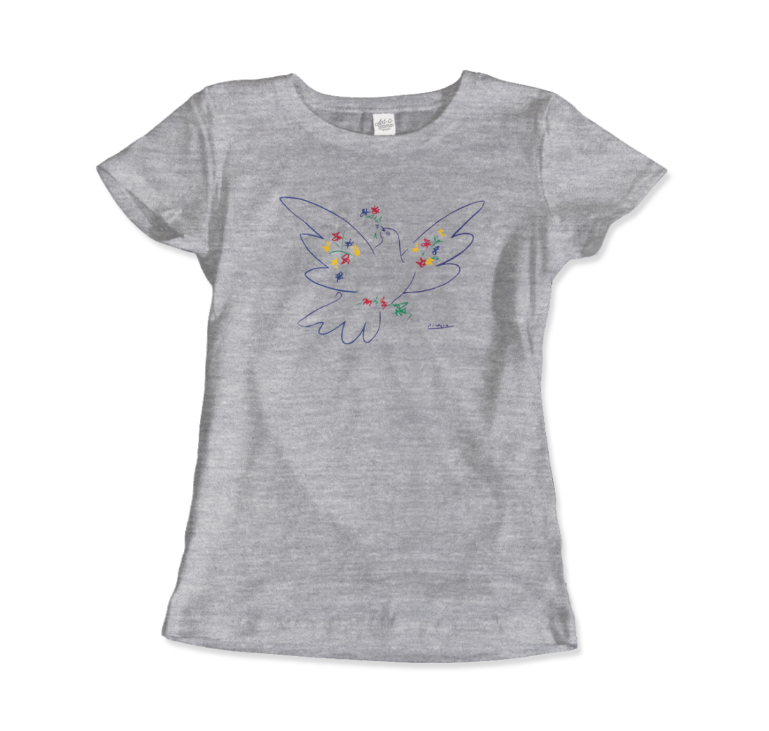 Picasso Dove of Peace artwork t-shirt by Art-O-Rama Shop