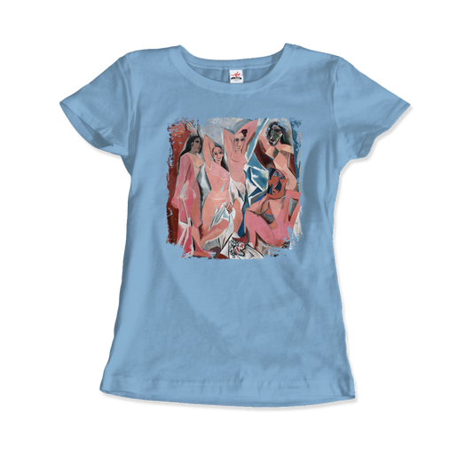 Picasso Les Demoiselles d'Avignon, 1907 artwork t-shirt by Art-O-Rama Shop