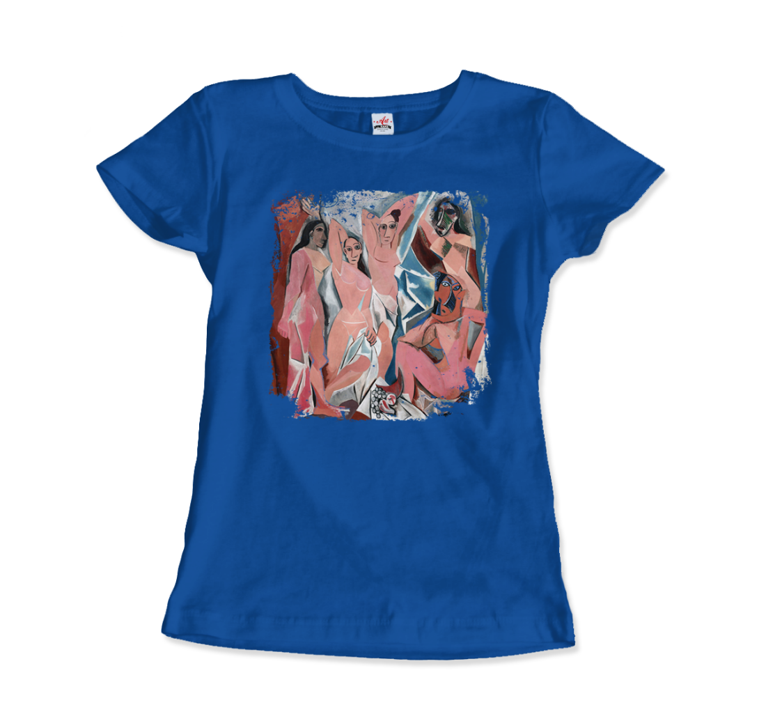 Picasso Les Demoiselles d'Avignon, 1907 artwork t-shirt by Art-O-Rama Shop