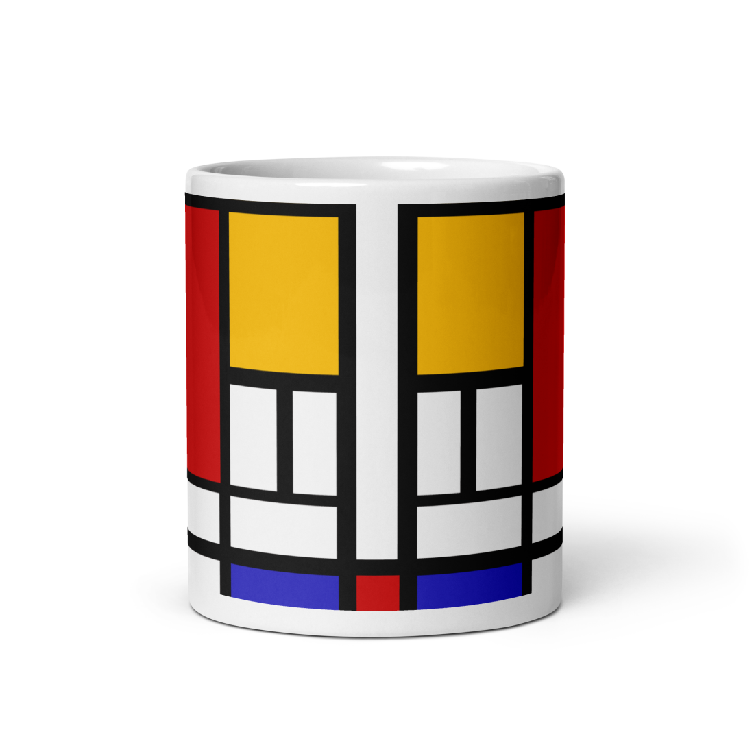 Piet Mondrian Composition Artwork Mug by Art-O-Rama Shop