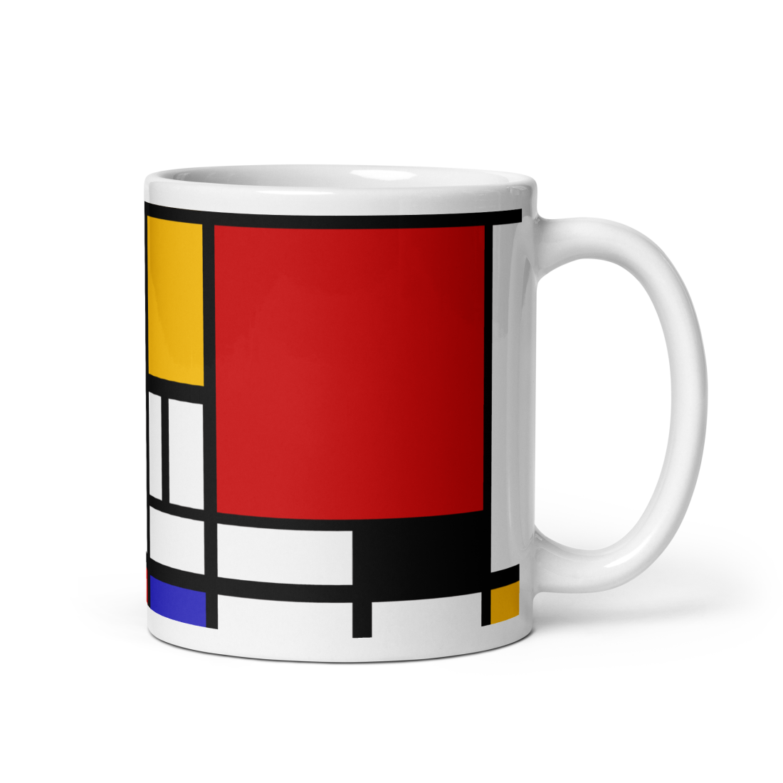 Piet Mondrian Composition Artwork Mug by Art-O-Rama Shop