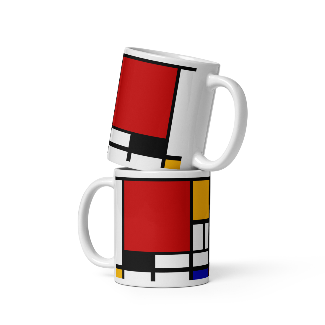 Piet Mondrian Composition Artwork Mug by Art-O-Rama Shop