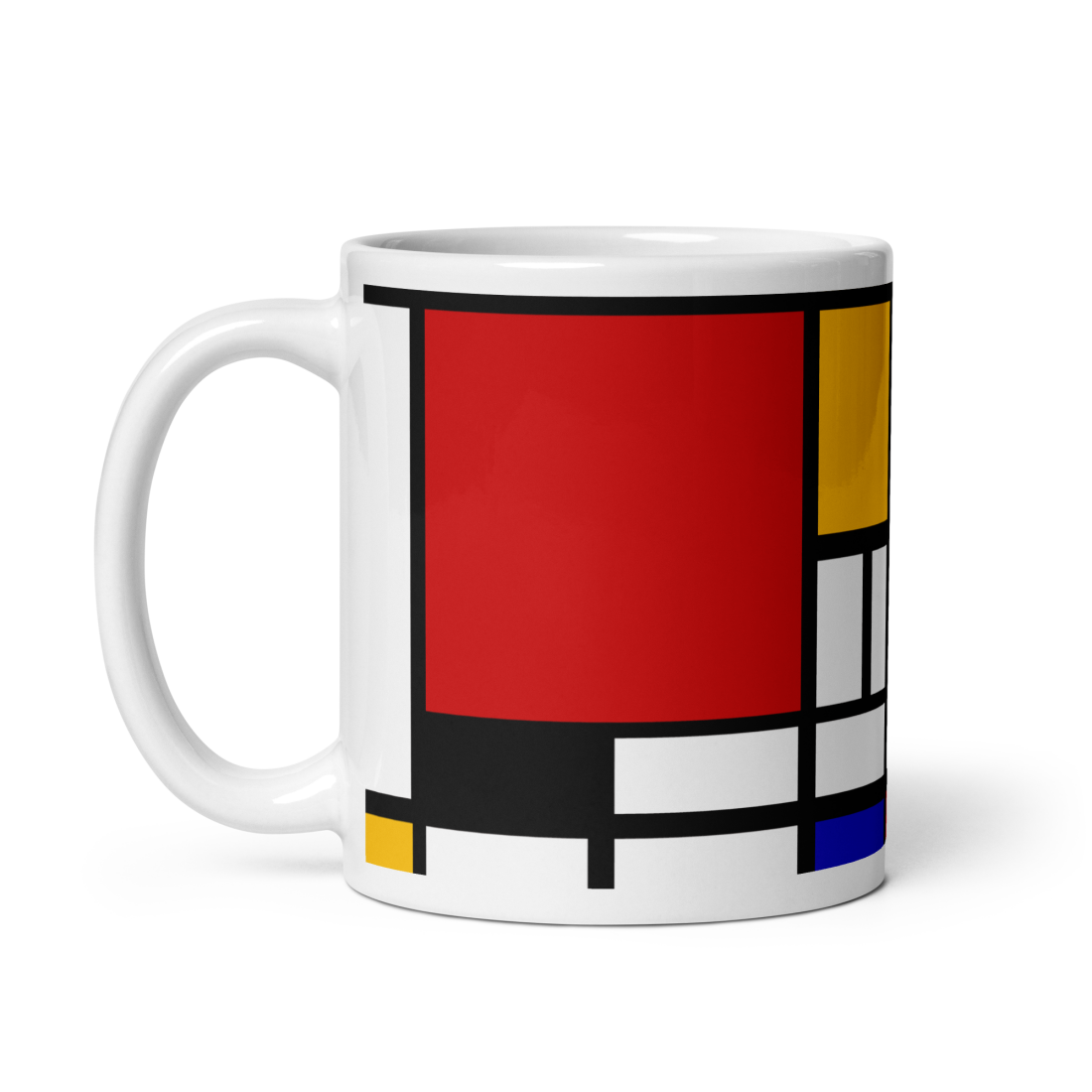 Piet Mondrian Composition Artwork Mug by Art-O-Rama Shop