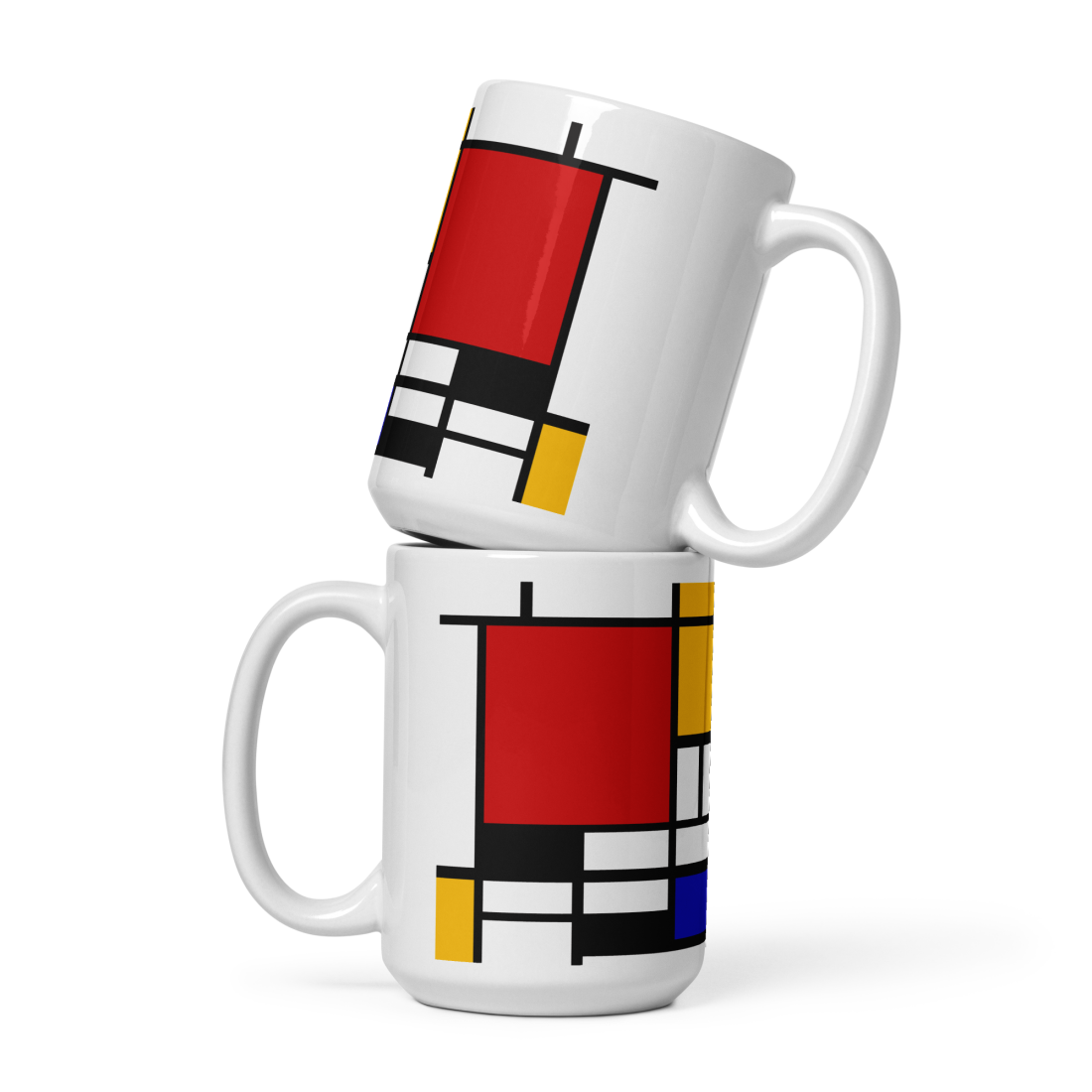 Piet Mondrian Composition Artwork Mug by Art-O-Rama Shop