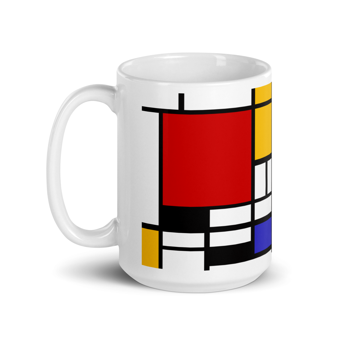 Piet Mondrian Composition Artwork Mug by Art-O-Rama Shop