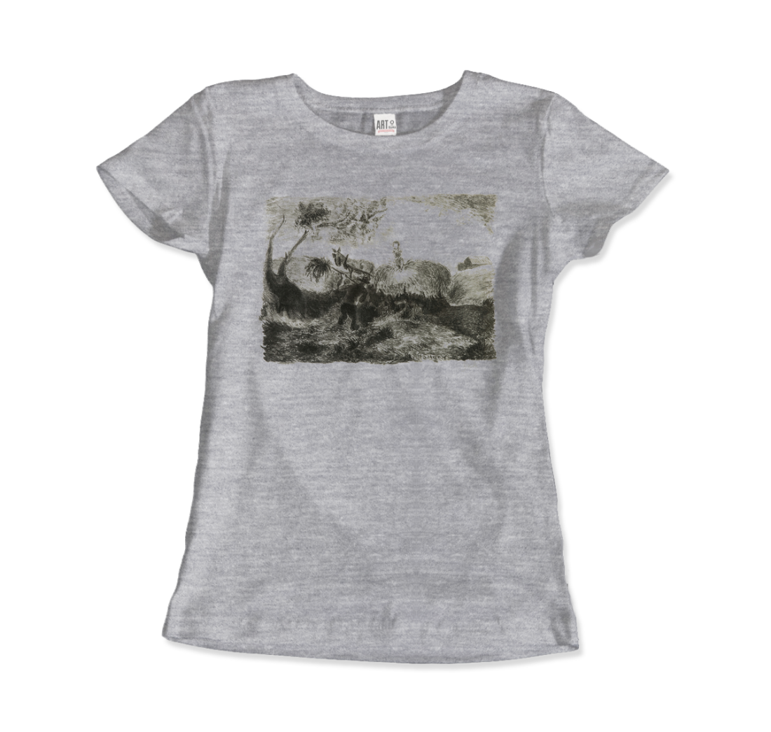 Pollock Haymaking 1947 artwork t-shirt by Art-O-Rama Shop