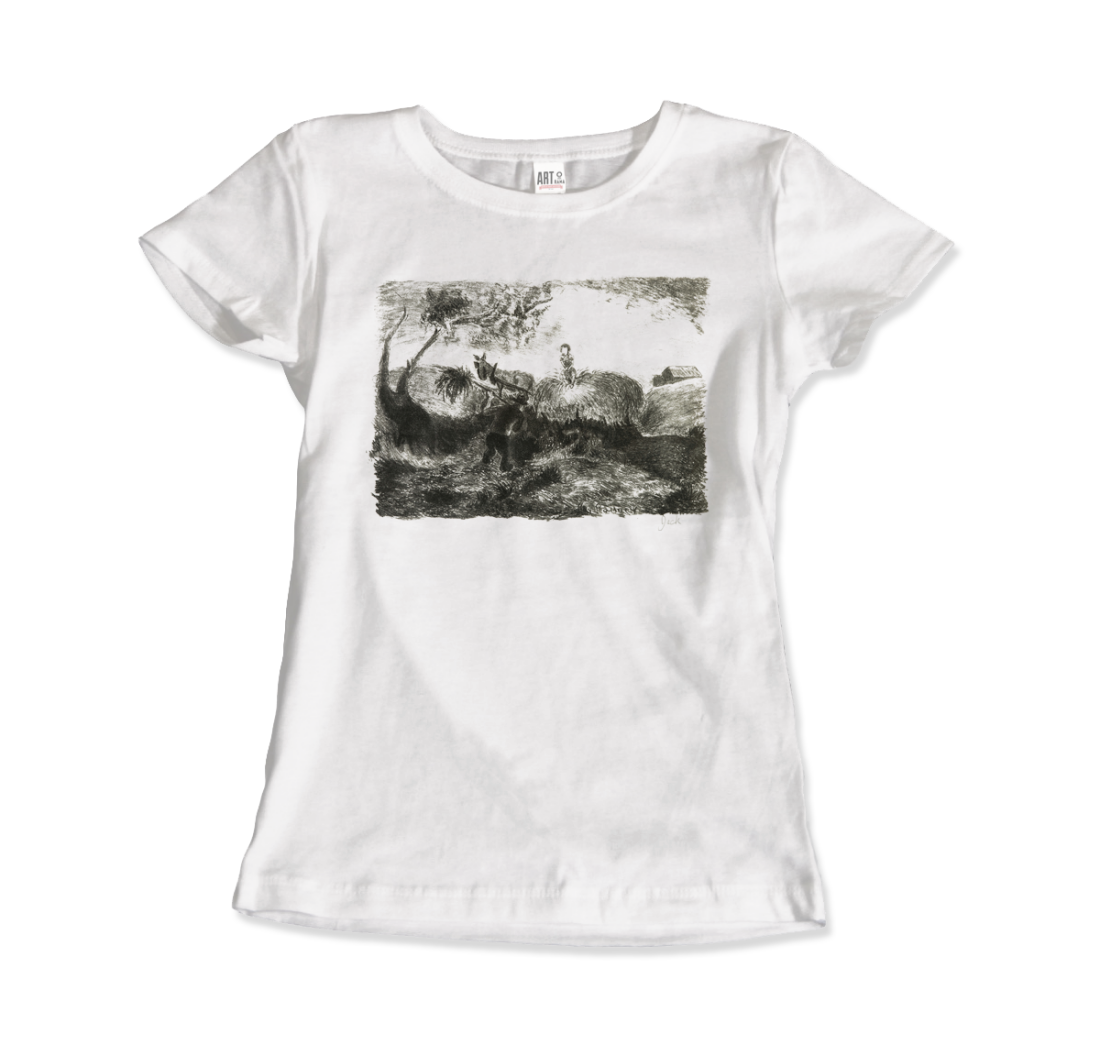 Pollock Haymaking 1947 artwork t-shirt by Art-O-Rama Shop