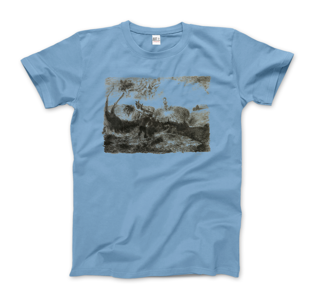 Pollock Haymaking 1947 artwork t-shirt by Art-O-Rama Shop