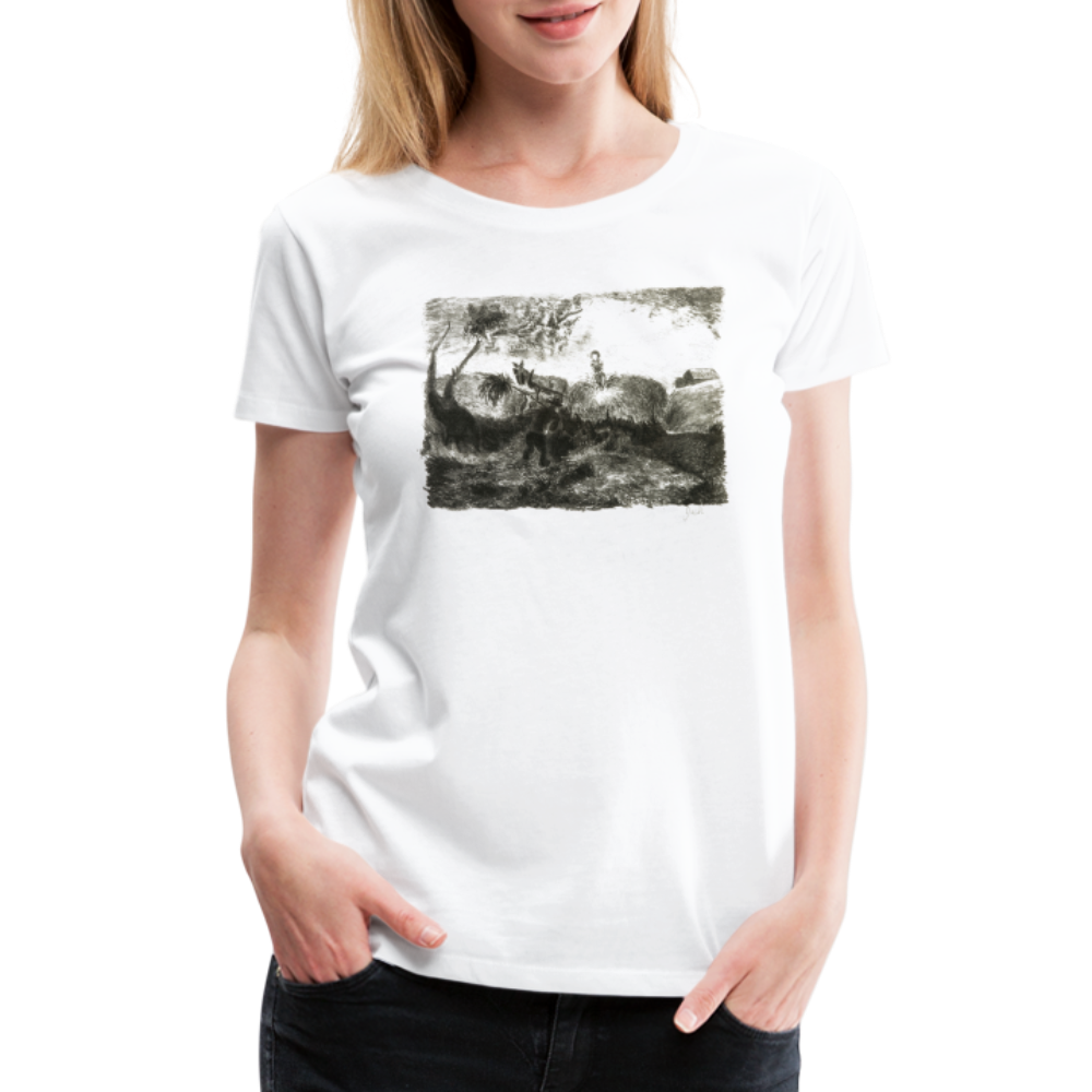 Pollock Haymaking 1947 artwork t-shirt by Art-O-Rama Shop