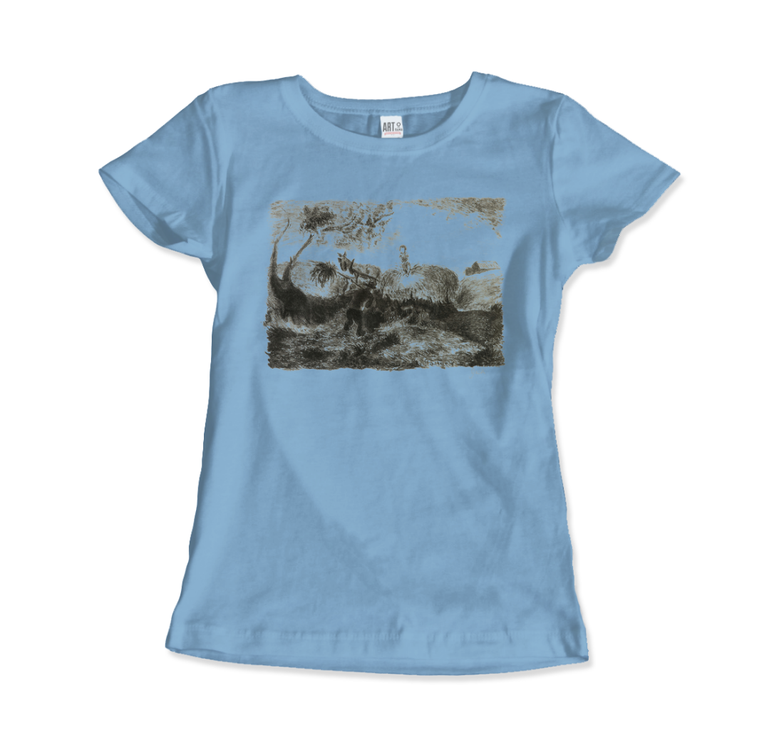Pollock Haymaking 1947 artwork t-shirt by Art-O-Rama Shop