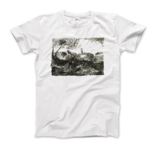 Pollock Haymaking 1947 artwork t-shirt by Art-O-Rama Shop