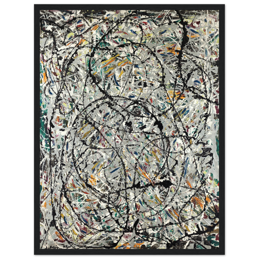 Pollock Watery Paths 1947 artwork poster by Art-O-Rama Shop
