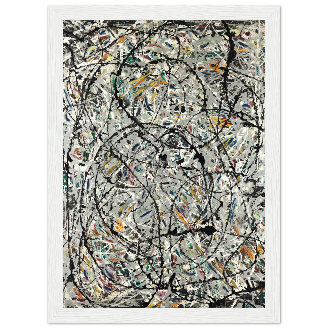 Pollock Watery Paths 1947 artwork poster by Art-O-Rama Shop