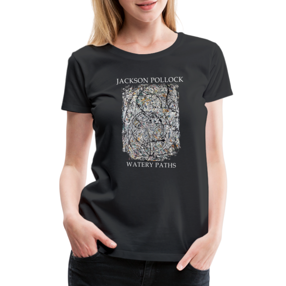 Pollock Watery Paths 1947 artwork t-shirt by Art-O-Rama Shop