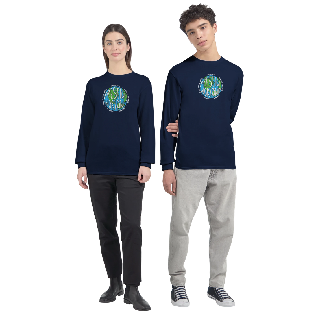 Prestige Worldwide Step Brothers Long Sleeve Shirt by Art-O-Rama Shop