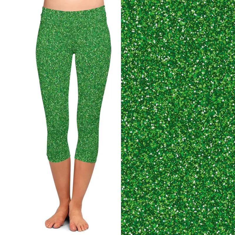 Summer Fashion Color Women 3d Galaxy Digital Print High Waist Capri Leggings Elastic Trouser Casual Leggings by Vimost Shop