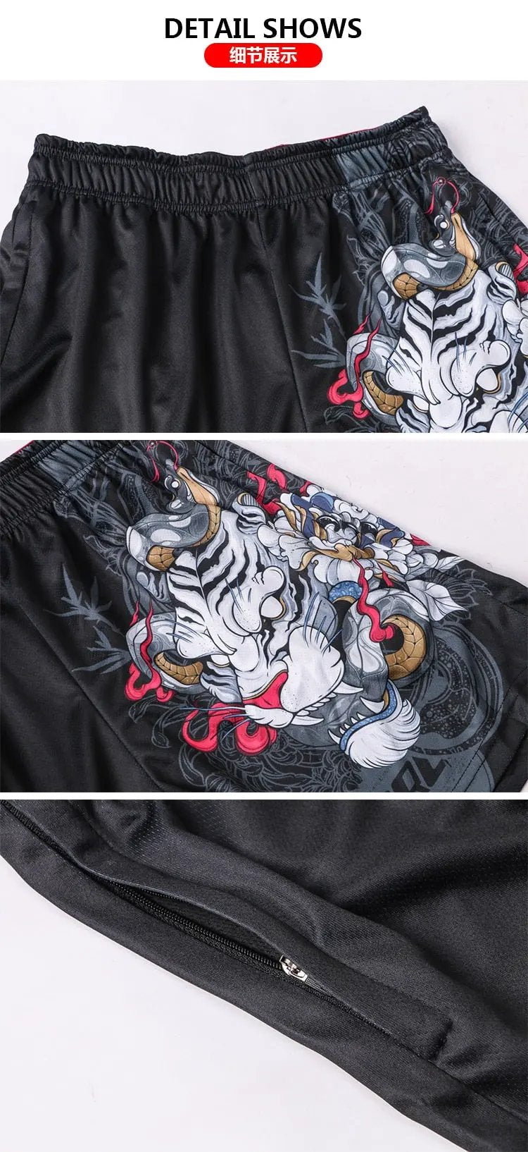 Men Fashion Summer Beach Causal Fitness 3d Print Shorts Brand Clothing Loose Fashion Mens Pattern Funny Trousers by Vimost Shop