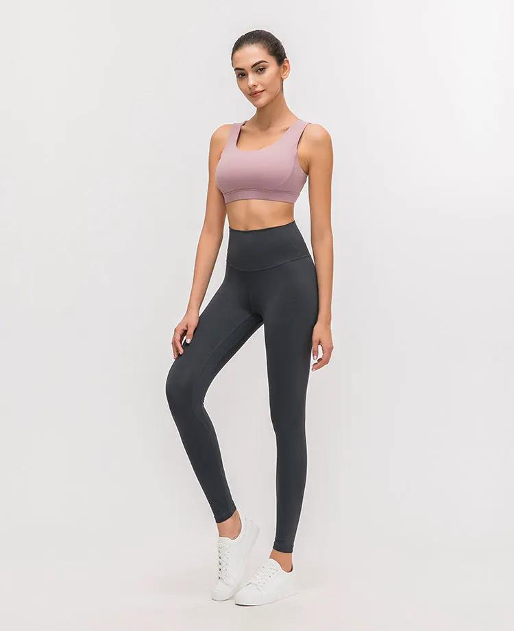 Women Stretchy High Waist Gym Sport Tights Yoga Pants by Vimost Shop