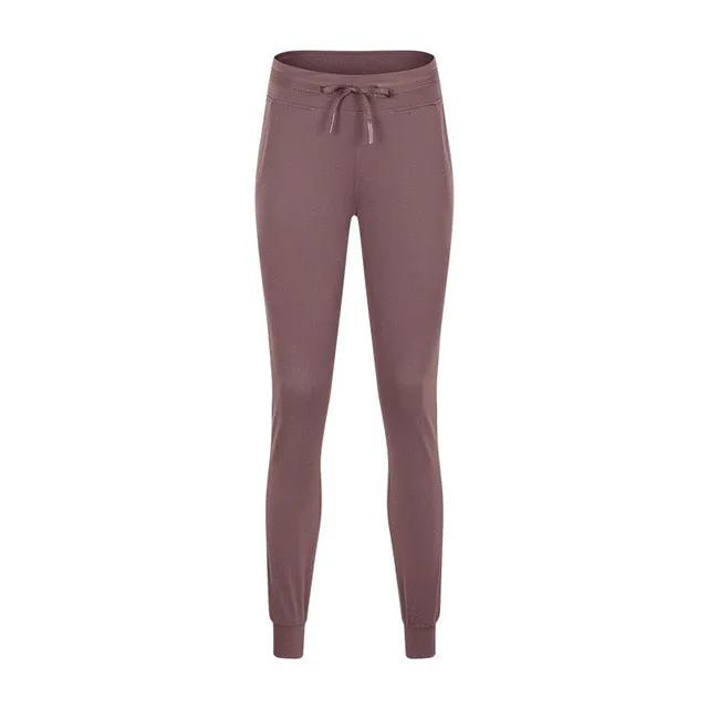 Naked-feel Fabric Workout Sport Joggers Pants Women by Vimost Shop