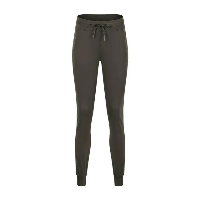 Naked-feel Fabric Workout Sport Joggers Pants Women by Vimost Shop