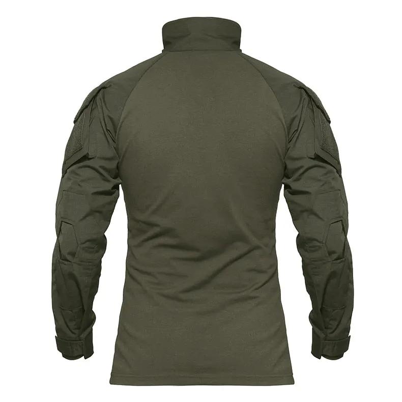 Men Camouflage Tactical T-shirts Summer Army Combat T Shirt Cotton Military T-shirt Airsoft Paintball Hunt Clothing Men by Vimost Shop